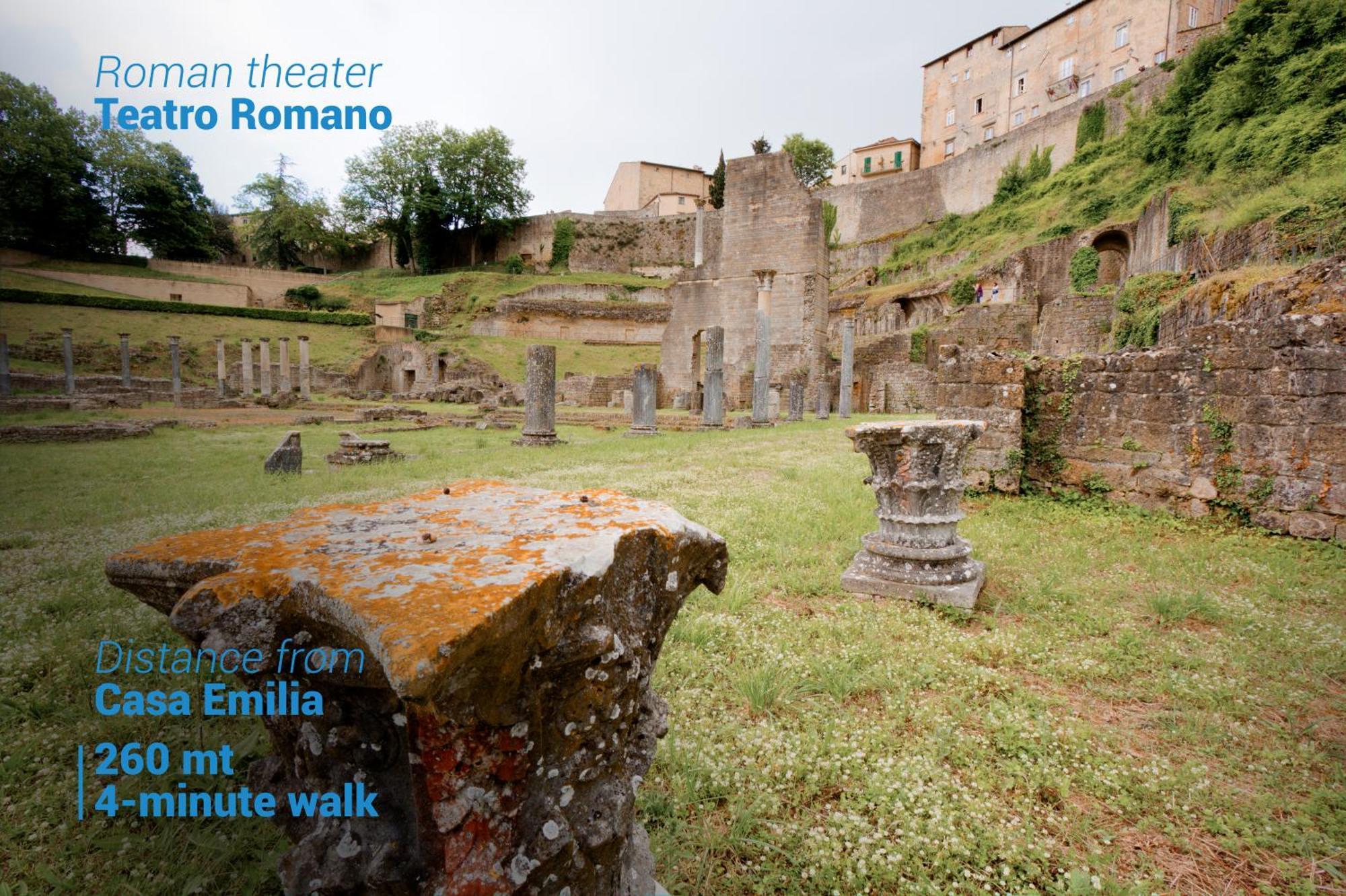 Casa Emilia Apartment Volterra Luaran gambar